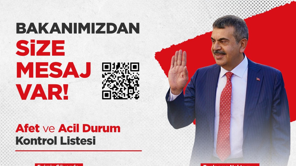 Afet ve Acil Durum Kontrol Listesi